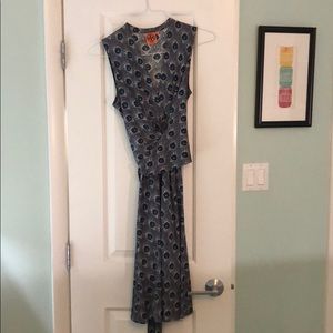 Tory Burch peacock dress